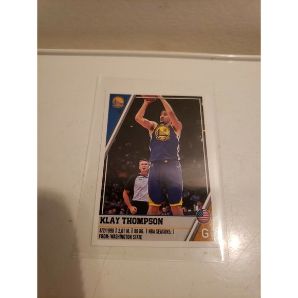 2018-2019 Panini Sticker #246 - Klay Thompson - Warriors - European Italy - Picture 1 of 3